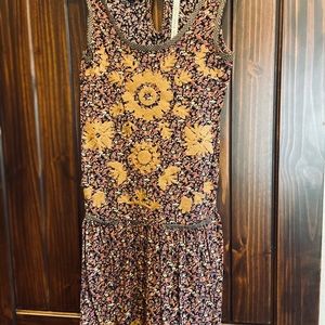 Uncle Frank Dress with Embroidery on top & skirt.